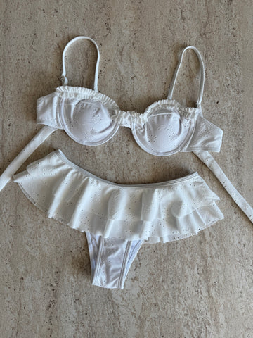 THE RUFFLE WHITE ‘KINI