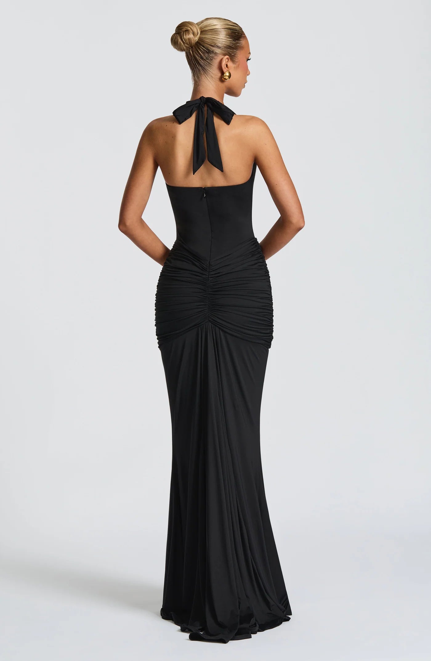 BORDEAUX MAXI DRESS
