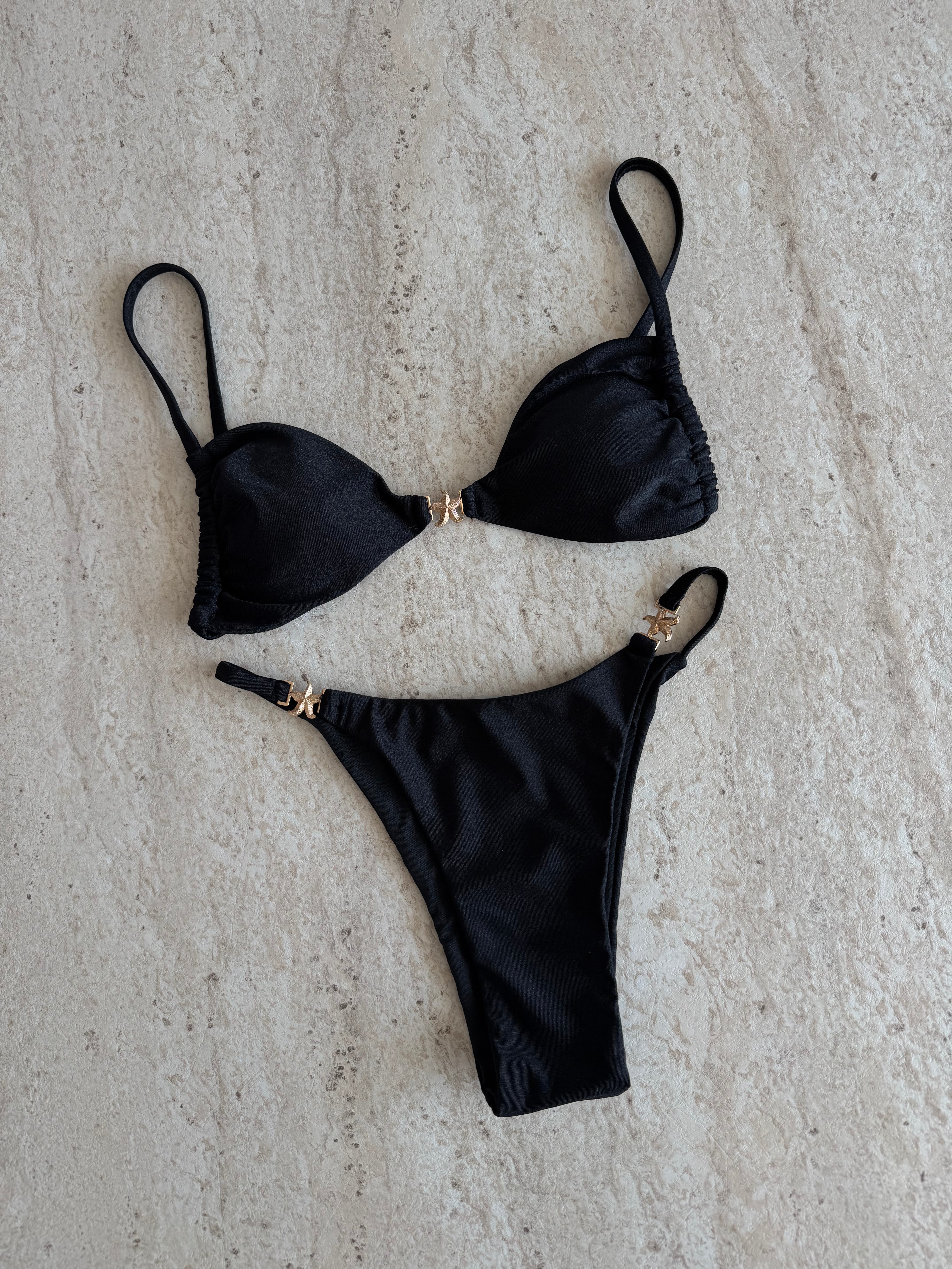 STARFISH WISHES IN BLACK