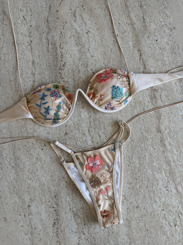 AIYANA EMBROIDERED BIKINI