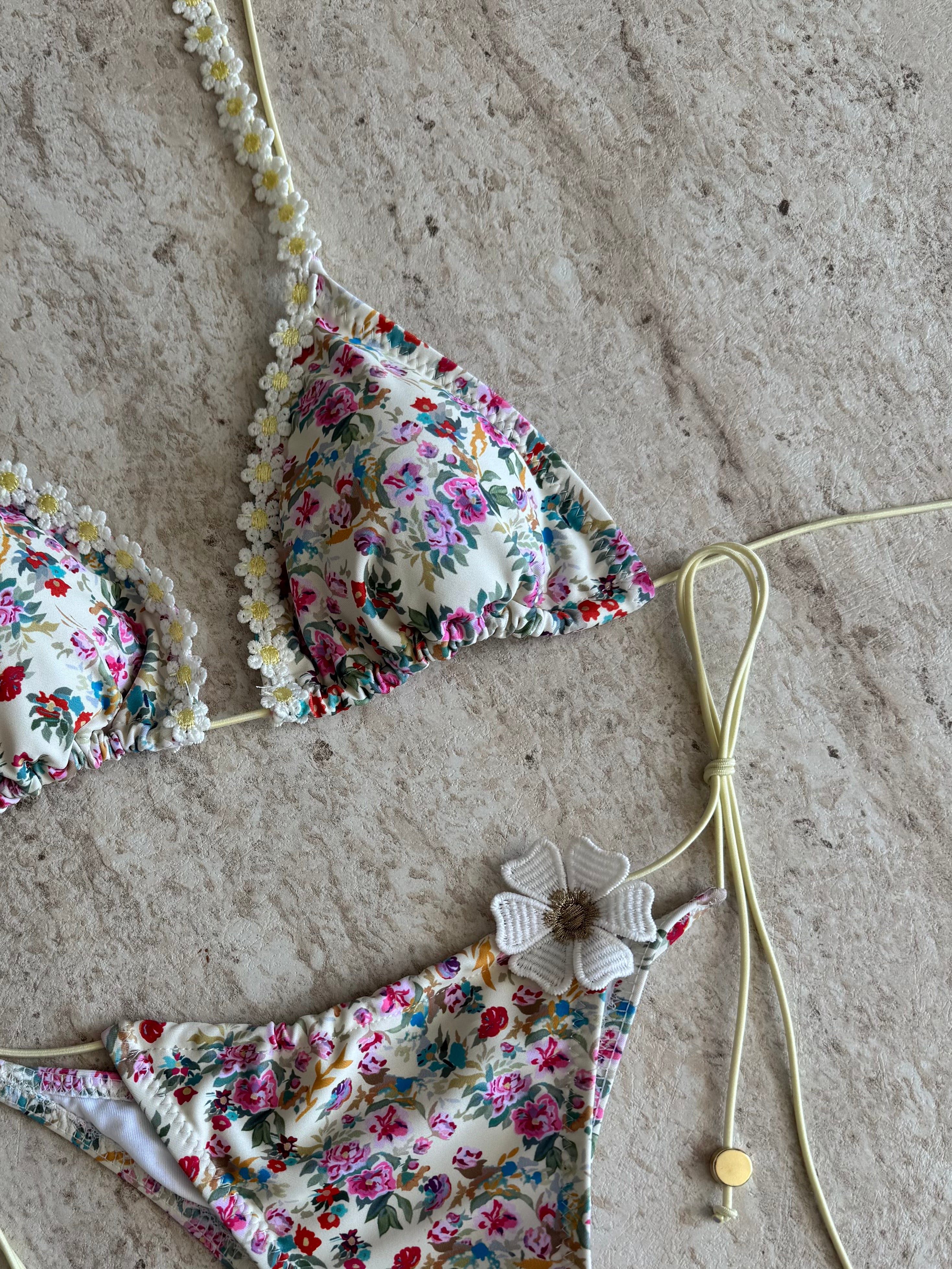 DAISY BOUCHUET RUCHED BIKINI